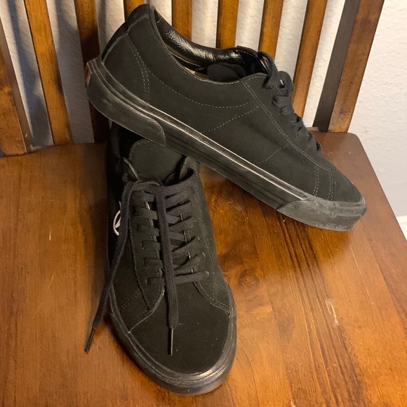 Vans Other - VANS men's black suede skateboard sneakers 11.5 cool vintage retro rare …